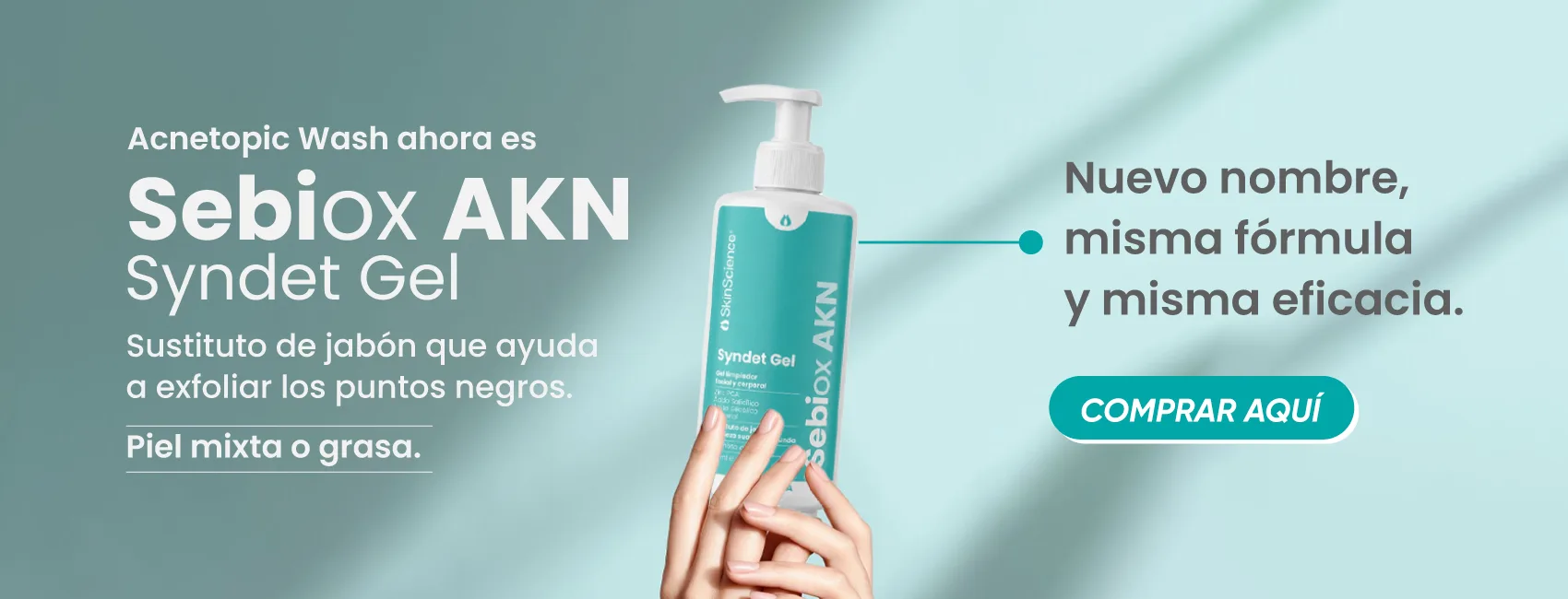 Sebiox AKN Syndet Gel